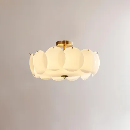 Marilyn Special Cottage Metal Glass Ceiling Light Living Room Bedroom
