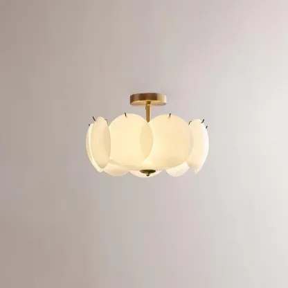 Marilyn Special Cottage Metal Glass Ceiling Light Living Room Bedroom