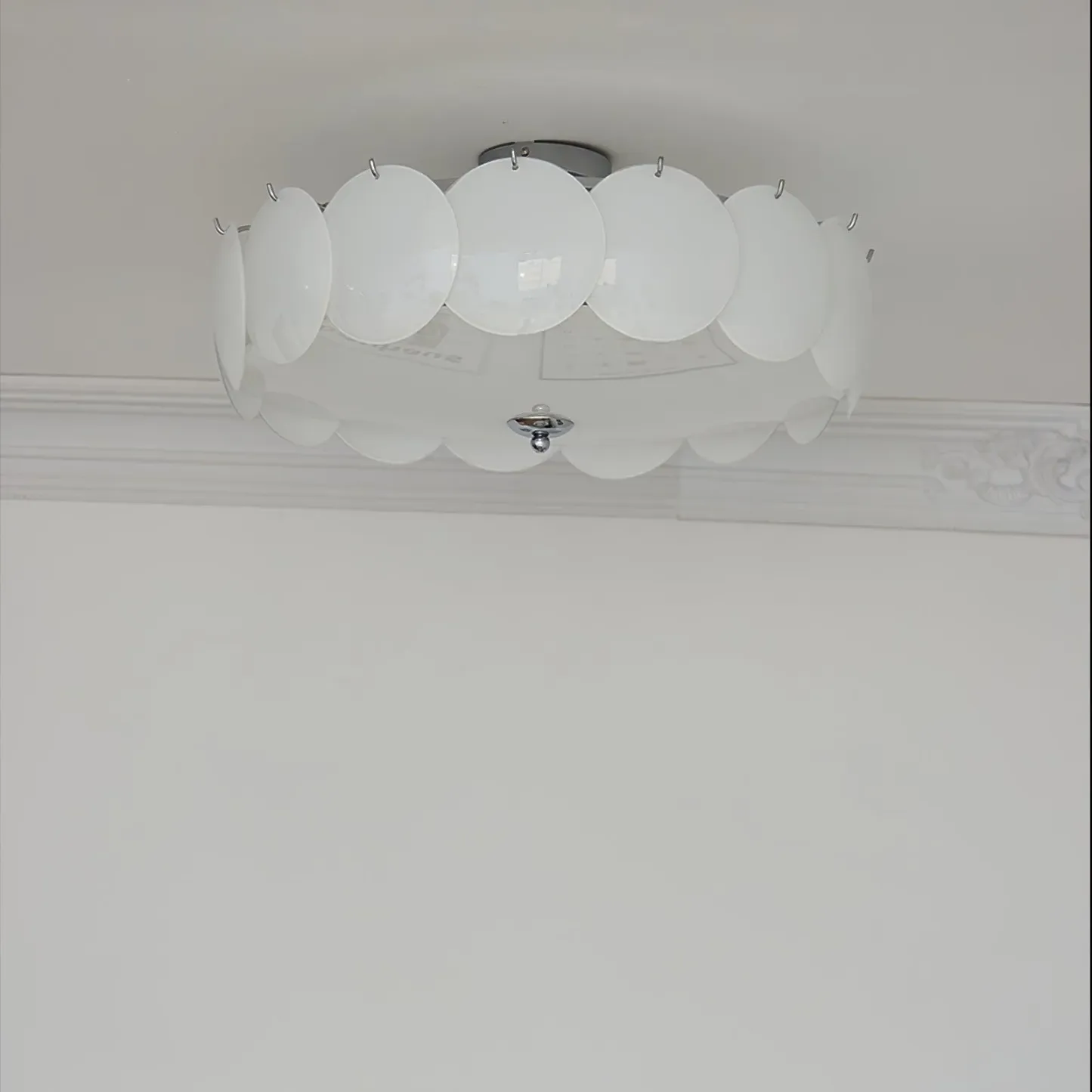 Marilyn Special Cottage Metal Glass Ceiling Light Living Room Bedroom