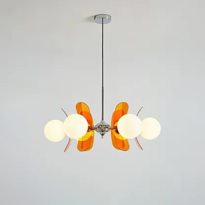 Valentina Modern Metal Glass Pendant Light Bedroom Living Room