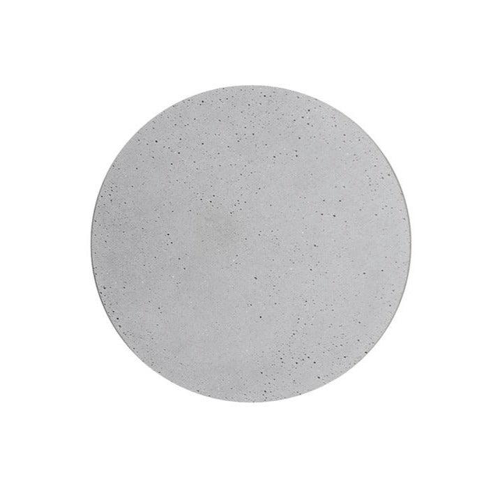Byers Vintage Round Metal Terrazzo Concrete Wall Lamp Bedoom