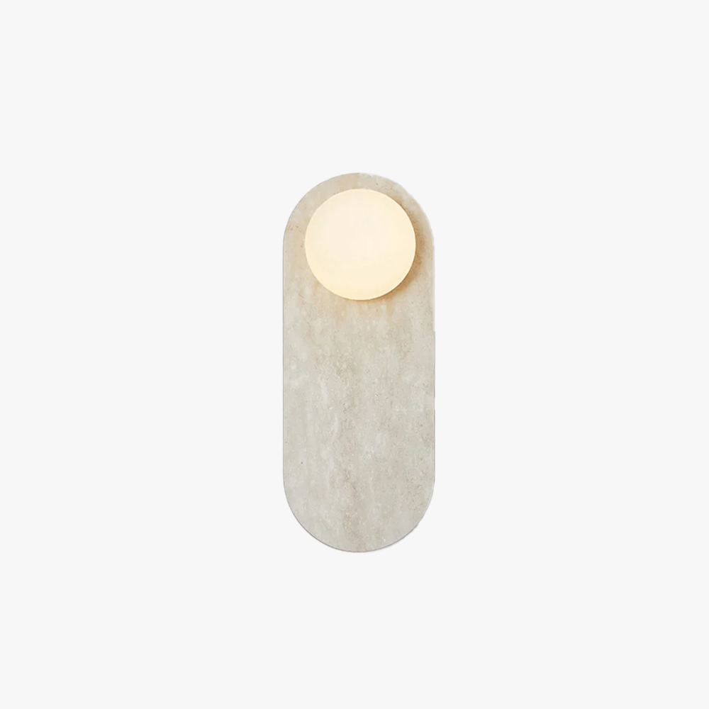 Elif Minimalism Metal Glass Wall Lamp Dining Room Bedroom