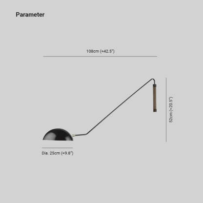 Orr Nordic Metal Indoor Wall Lamp Living Room Bedroom
