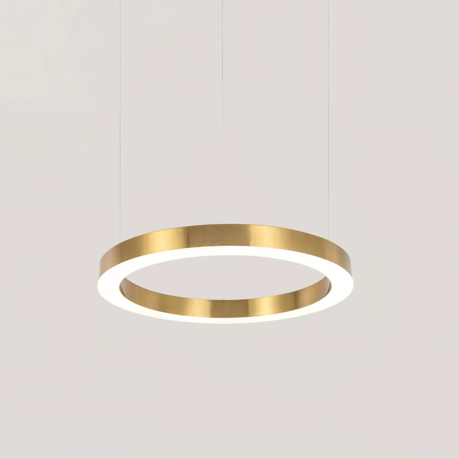 Arisha Modern Unusual Metal Acrylic Pendant Light Dining Room Living Room
