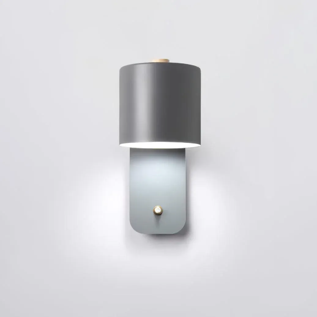 Edge Modern Minimalism Metal Wall Light Bedroom Hallway Study Room