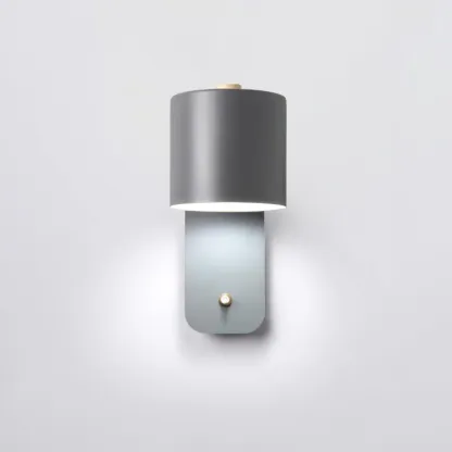 Edge Modern Minimalism Metal Wall Light Bedroom Hallway Study Room