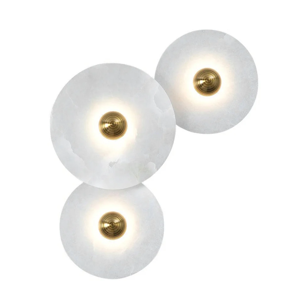 Byers Modern Metal  Resin Wall Lamp Dining Room Bedroom