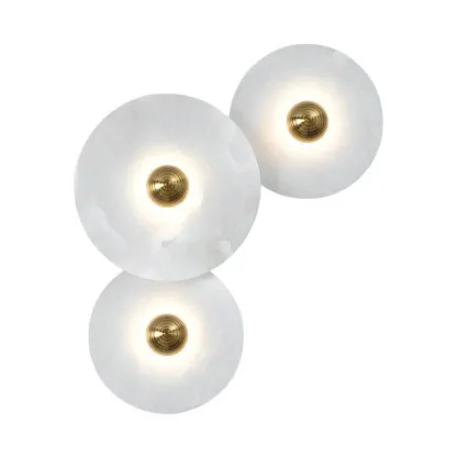 Byers Modern Metal  Resin Wall Lamp Dining Room Bedroom
