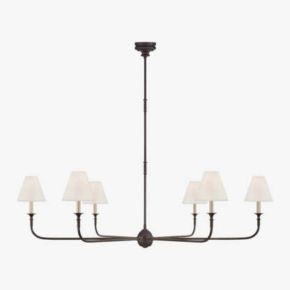 Alessio Vintage Retro Metal Elegant Chandeliers Living Room