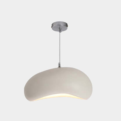 Byers Wabi Sabi Bread Shape Resin Pendant Light, 4 Color