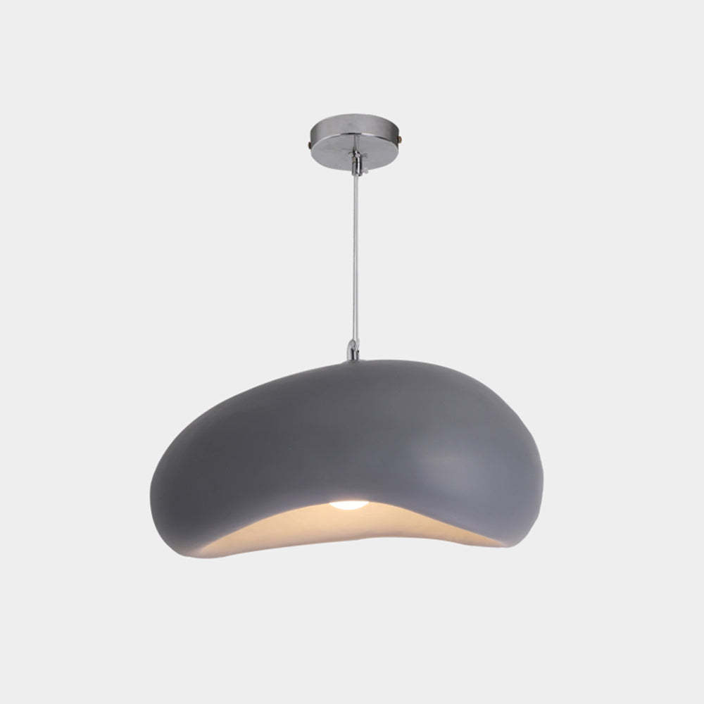 Byers Wabi Sabi Bread Shape Resin Pendant Light, 4 Color