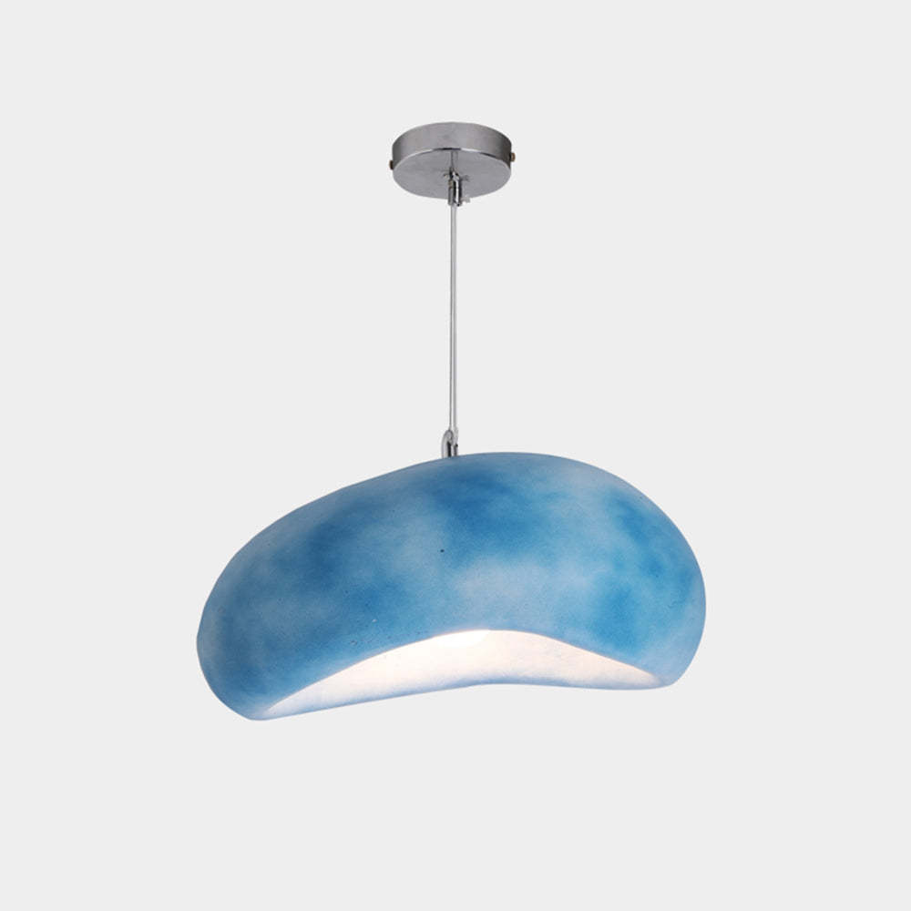Byers Wabi Sabi Bread Shape Resin Pendant Light, 4 Color