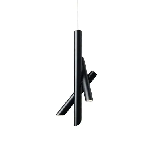 Valentina Modern Tubes Metal Pendant Light Living Room Bedroom