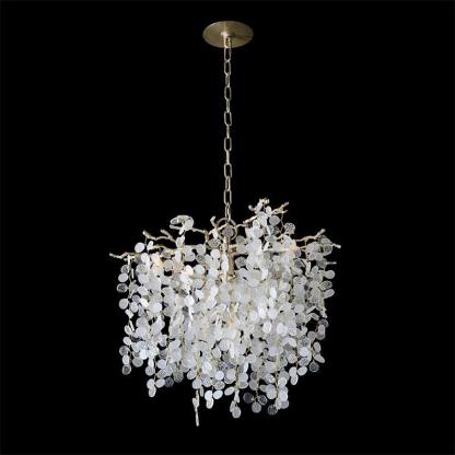 Marilyn Unusual Metal Glass Pendant Light Bedroom Living Room