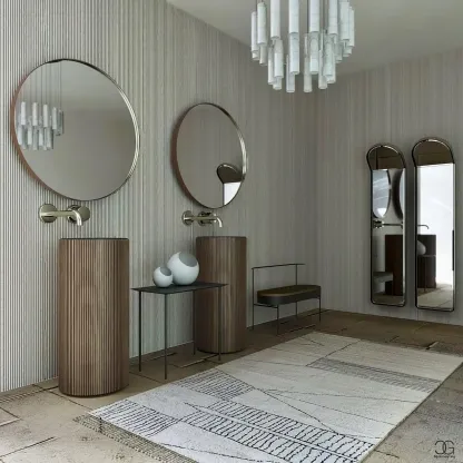 Hailie Modern Metal Alabaster Pendant Light Dining Room Kitchen