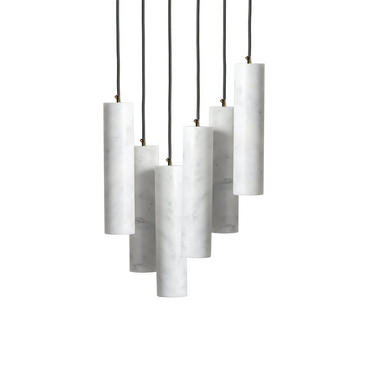 Hailie Modern Metal Alabaster Pendant Light Dining Room Kitchen