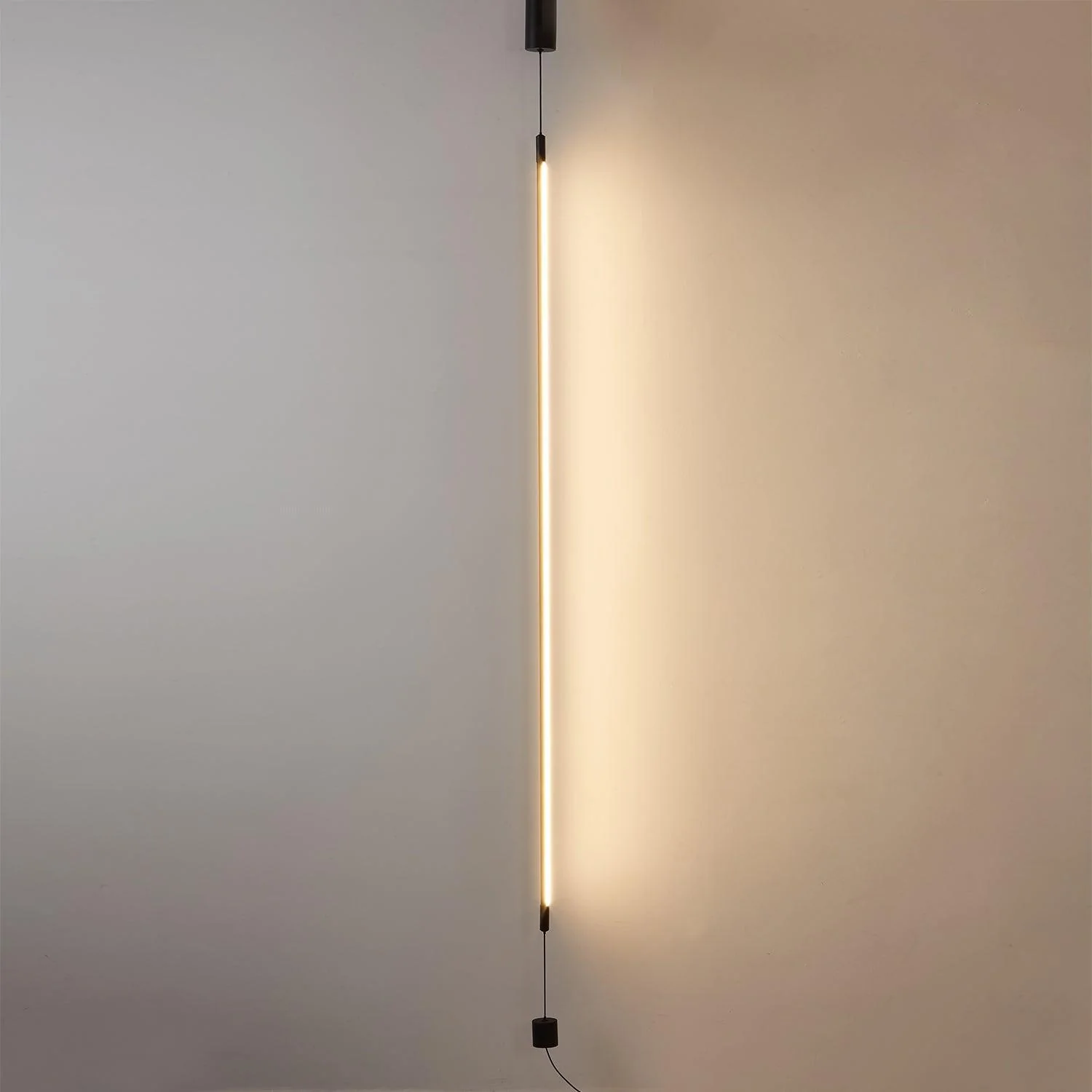 Edge Slim line Metal PMMA Floor Lamp Living Room Bedroom