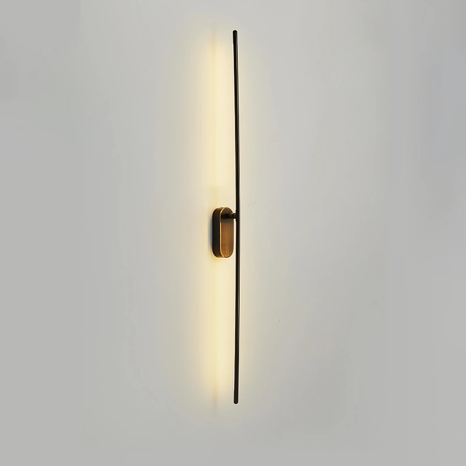 Edge Metal Acrylic Slim Design Modern Wall Lamp Bedroom Living Room