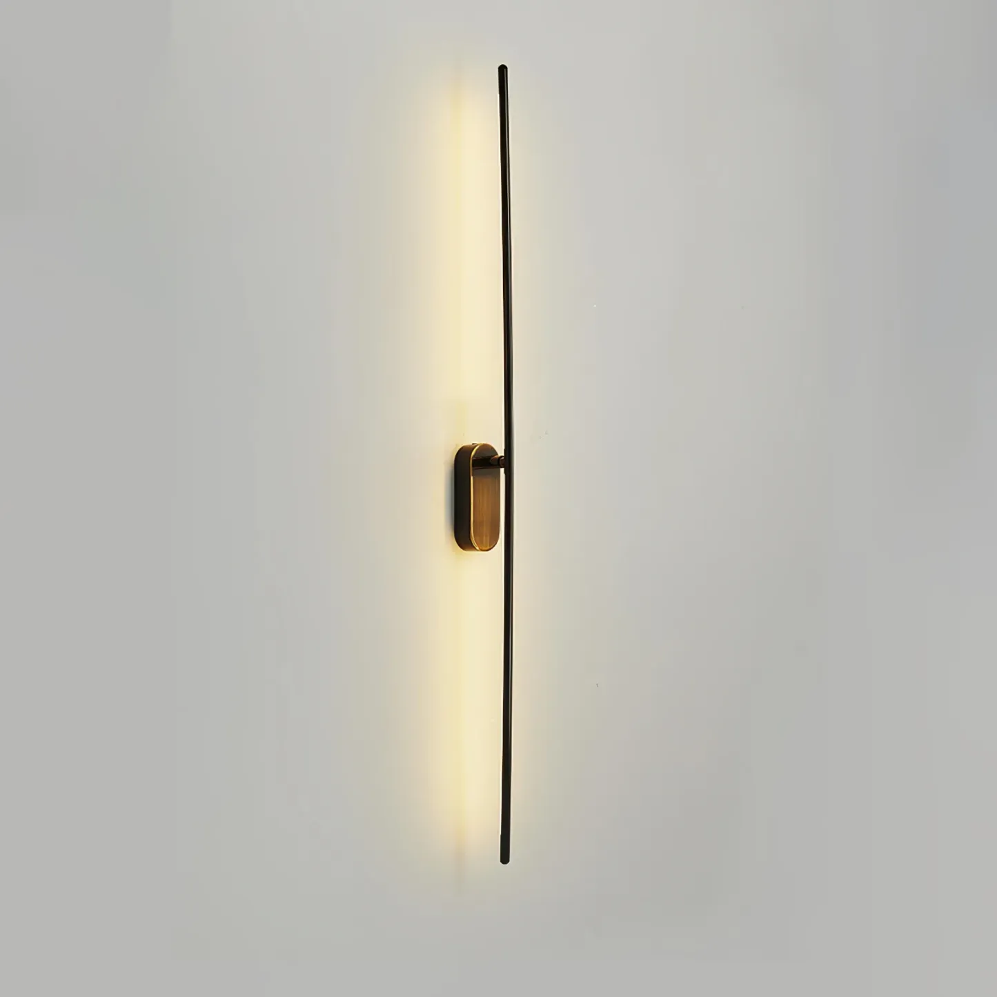 Edge Metal Acrylic Slim Design Modern Wall Lamp Bedroom Living Room