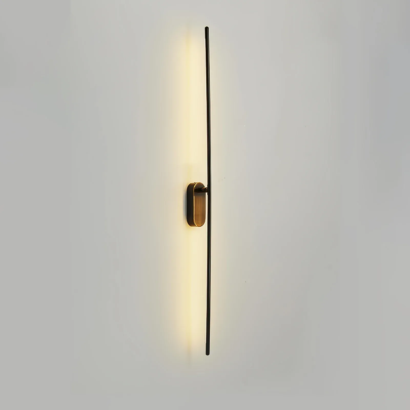 Edge Metal Acrylic Slim Design Modern Wall Lamp Bedroom Living Room