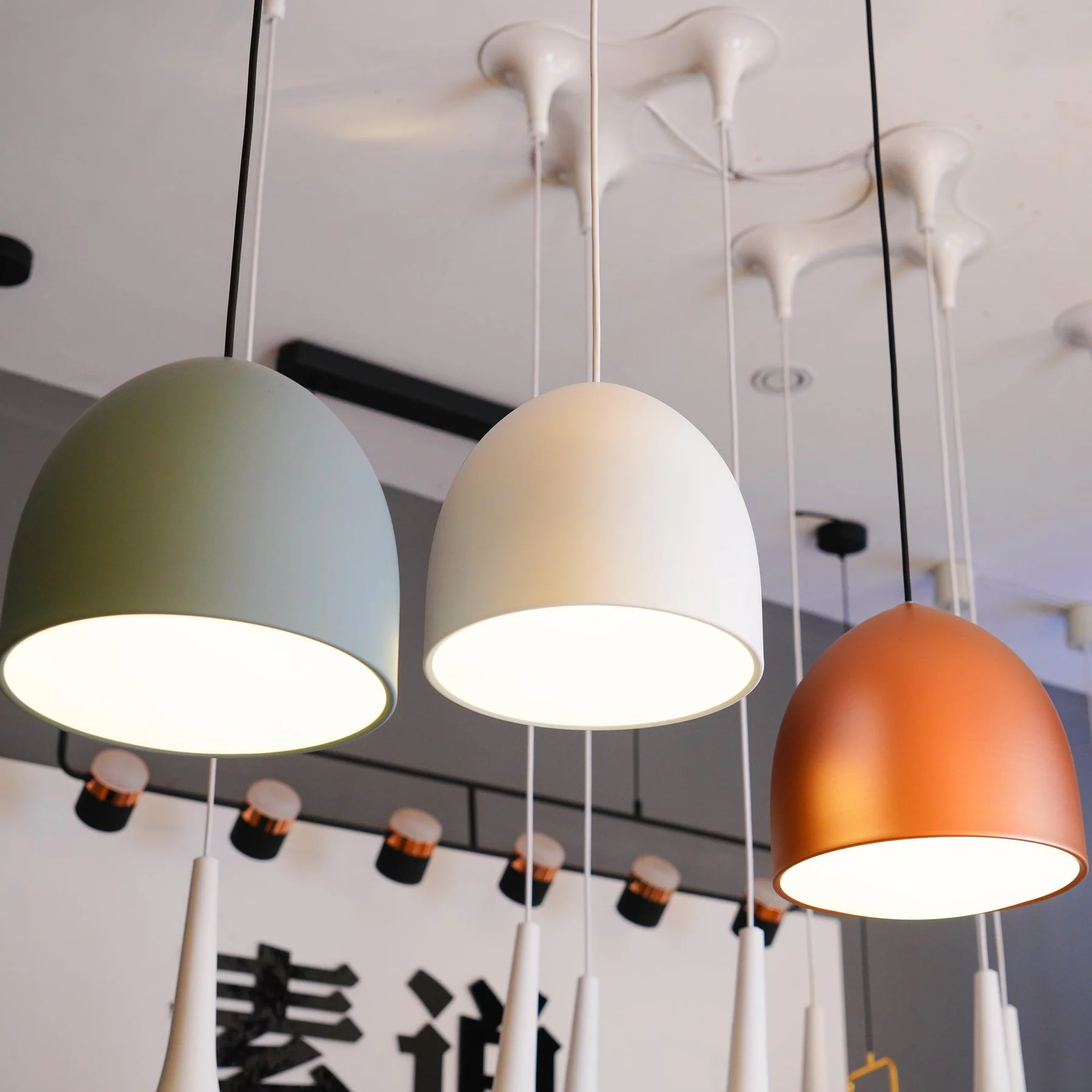 Hailie Urban Metal Polycarbonate Pendant Light Living Room Dining Room