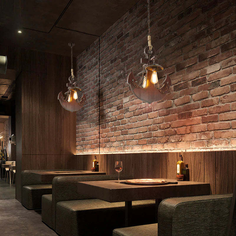 Austin Retro LED Pendant Light in Dining Room