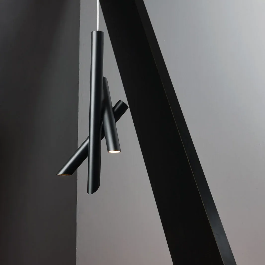 Valentina Tubes Metal Pendant Light Living Room Bedroom