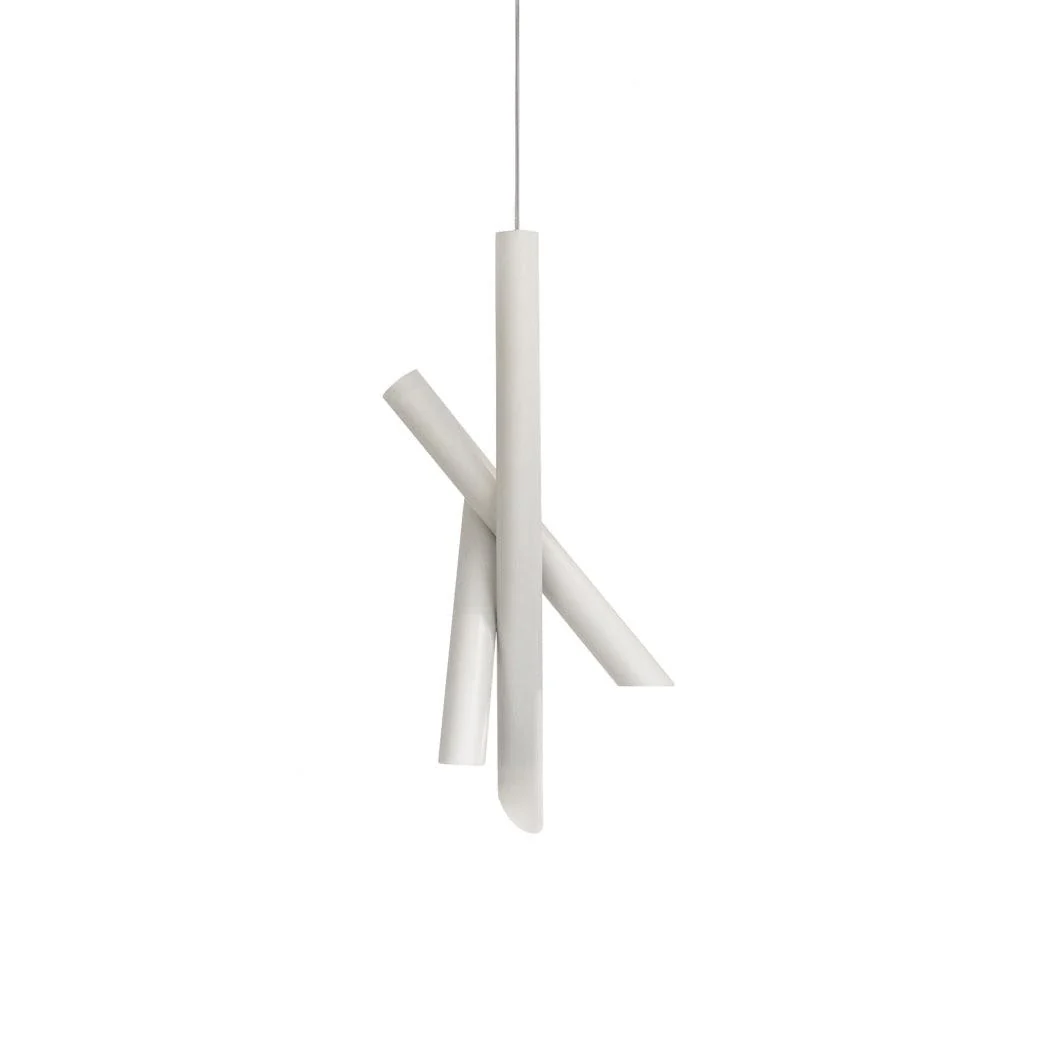 Valentina Modern Tubes Metal Pendant Light Living Room Bedroom