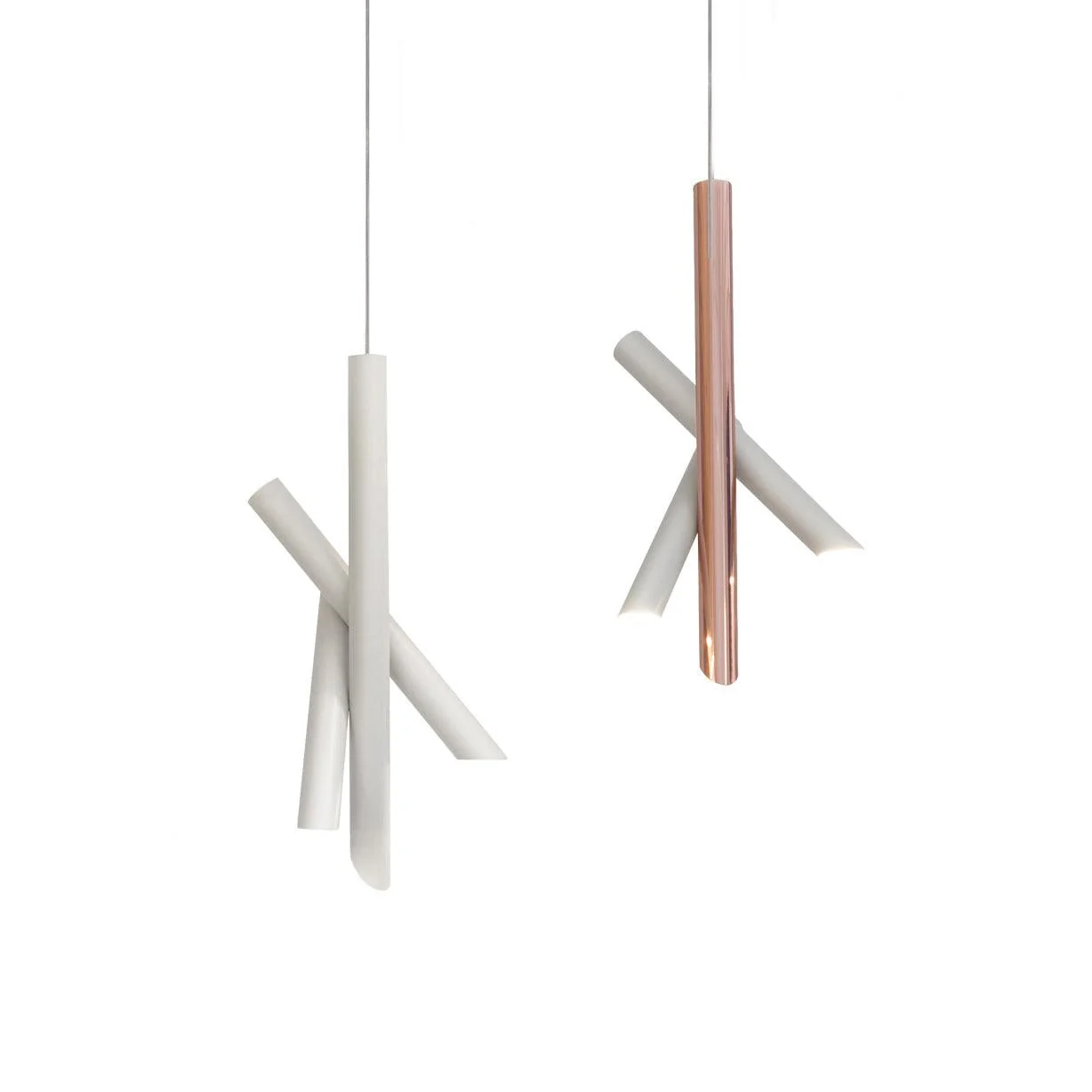 Valentina Tubes Metal Pendant Light Living Room Bedroom