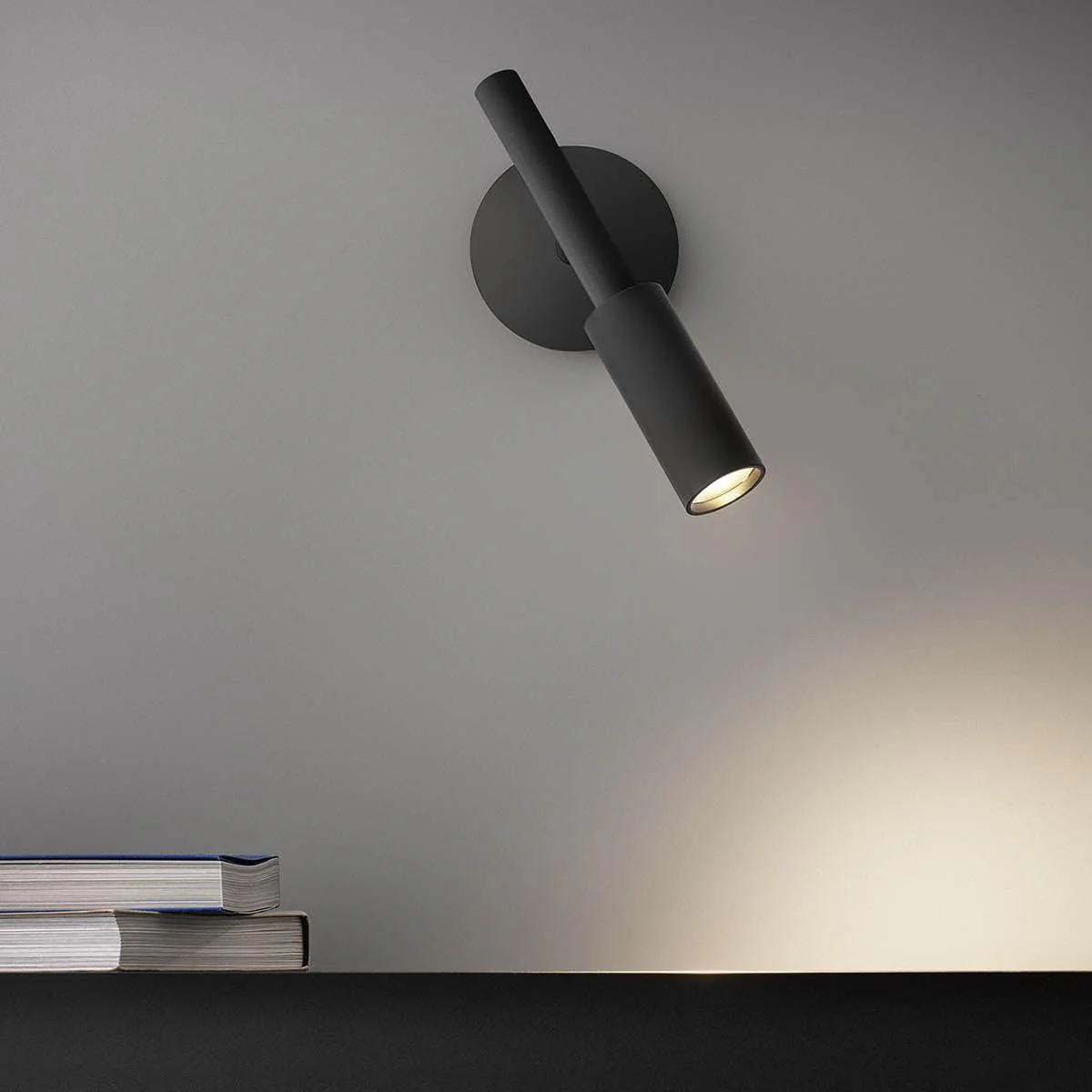 Edge Minimalism Urban Metal Wall Lamp Bedroom Kitchen