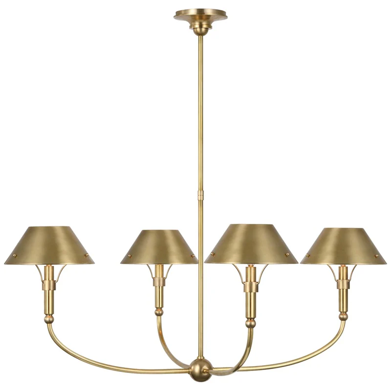 Alessio Vintage Luxury Metal Pendant Light Shades Living Dining Room