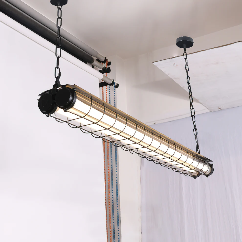 Alessio Minimalism Acrylic Metal Pendant Light Dining Room Bedroom