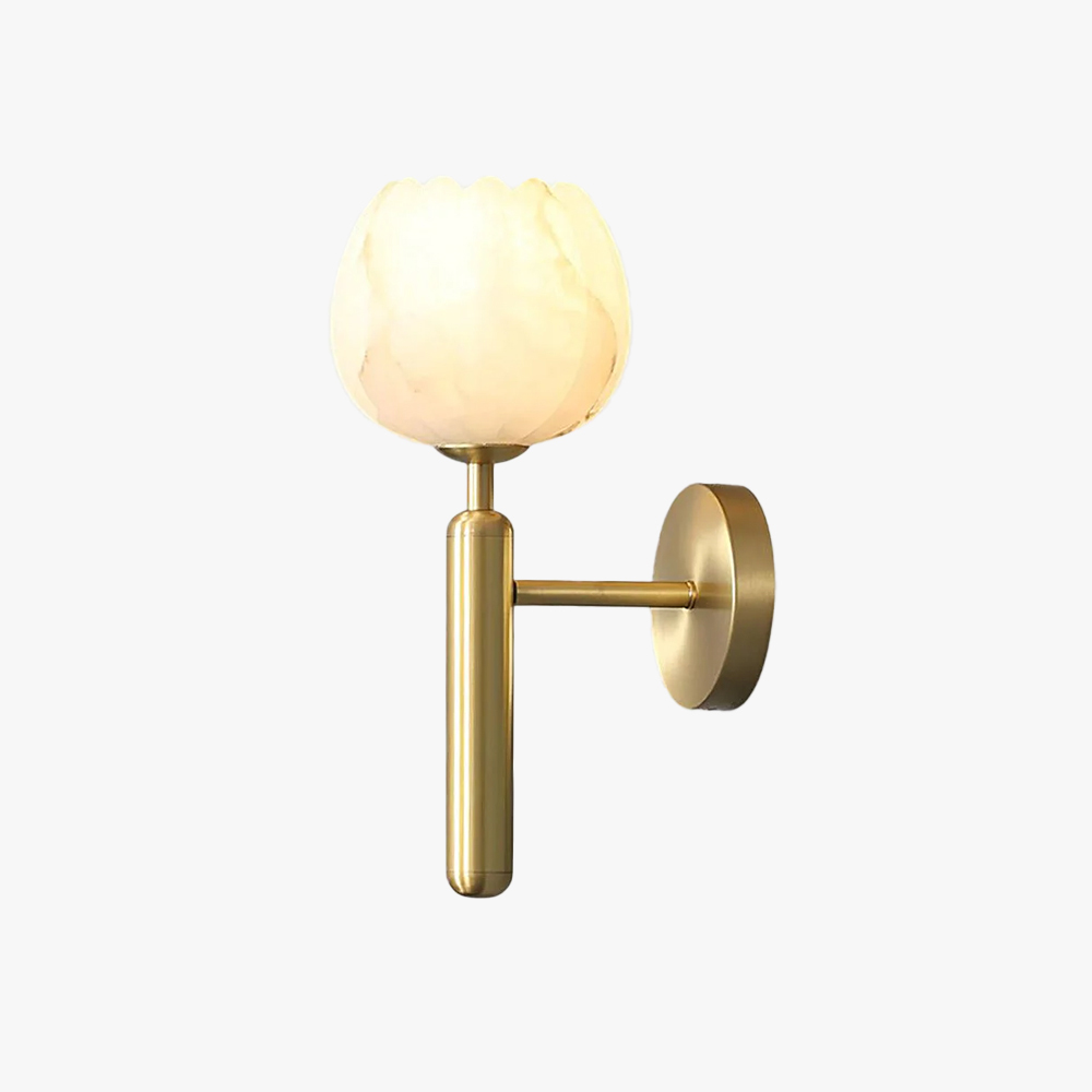 Carins Cottage Flower Resin Wall Light Shades Bedroom Hallway