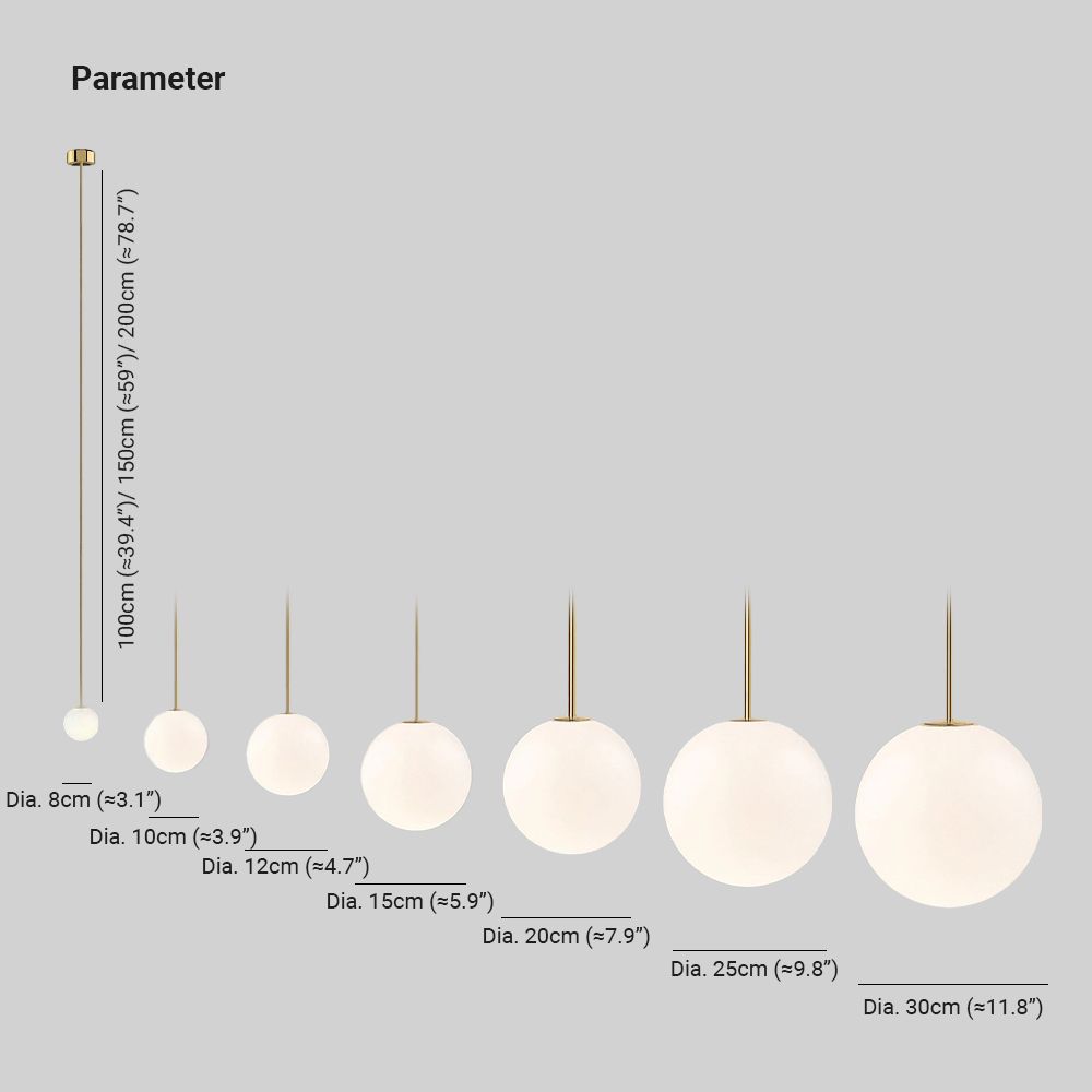 Hailie Modern Minimalism Glass Pendant Light Dining Room Bedroom