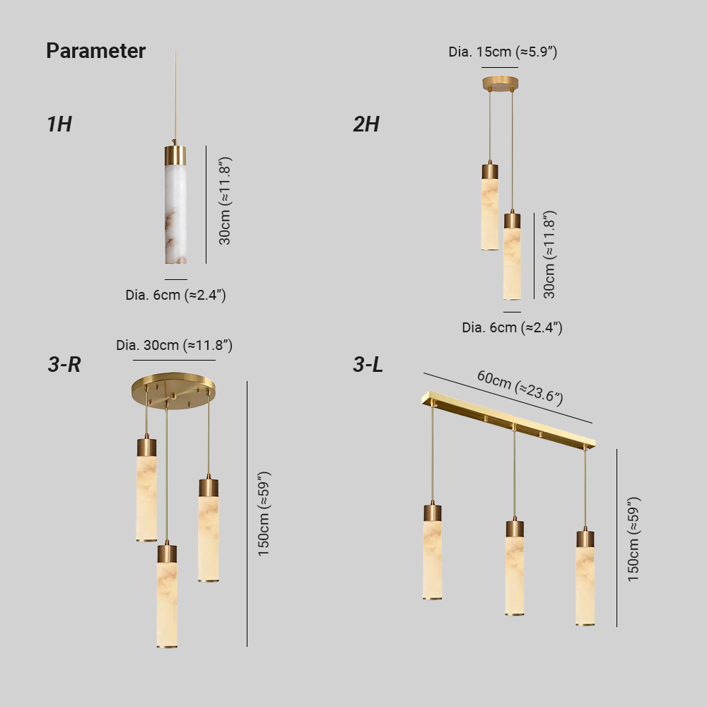 Jade Modern Brass Alabaster Pendant Light Living Room Bedroom Bathroom