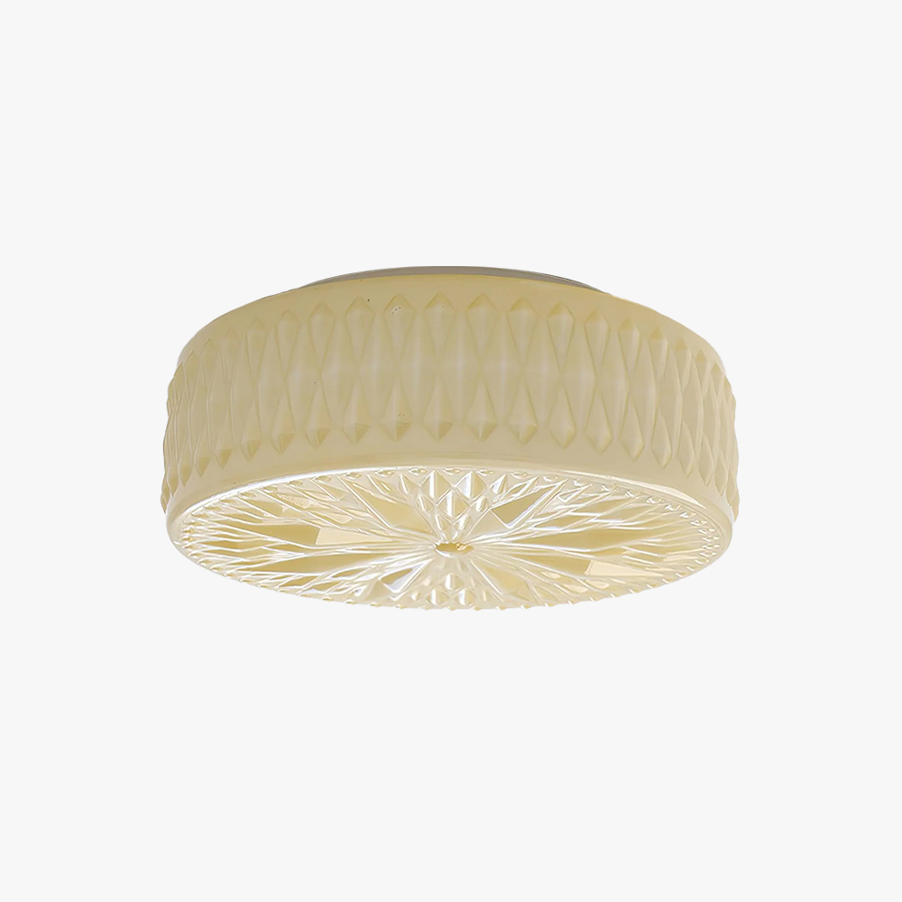 Quinn Minimalism Metal Glass Ceiling Light Bedroom Living Room
