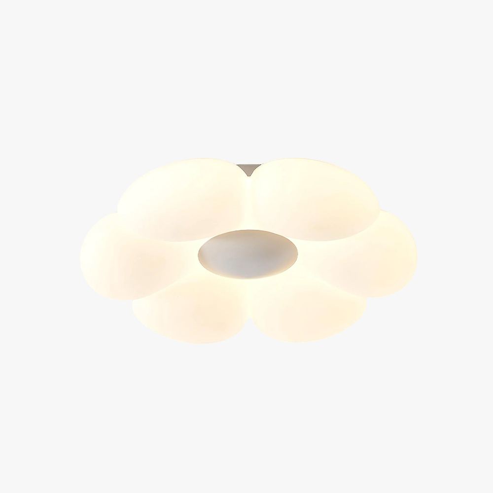 Quinn Modern Metal PE Acrylic Ceiling Light Bedroom Living Room