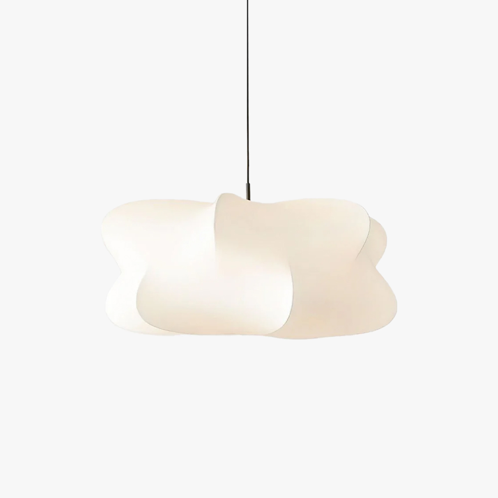 Ozawa Modern Unusual Silk Pendant Light Bedroom Dining Room