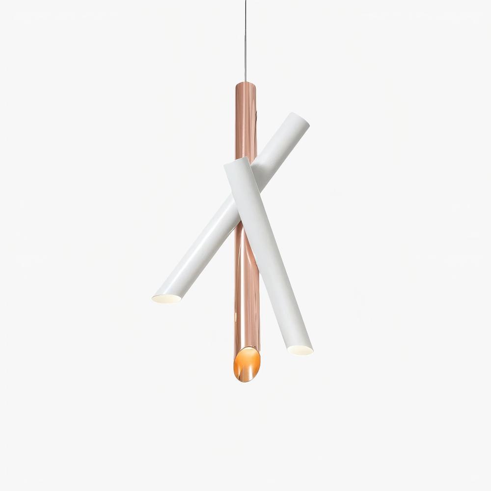 Valentina Tubes Metal Pendant Light Living Room Bedroom
