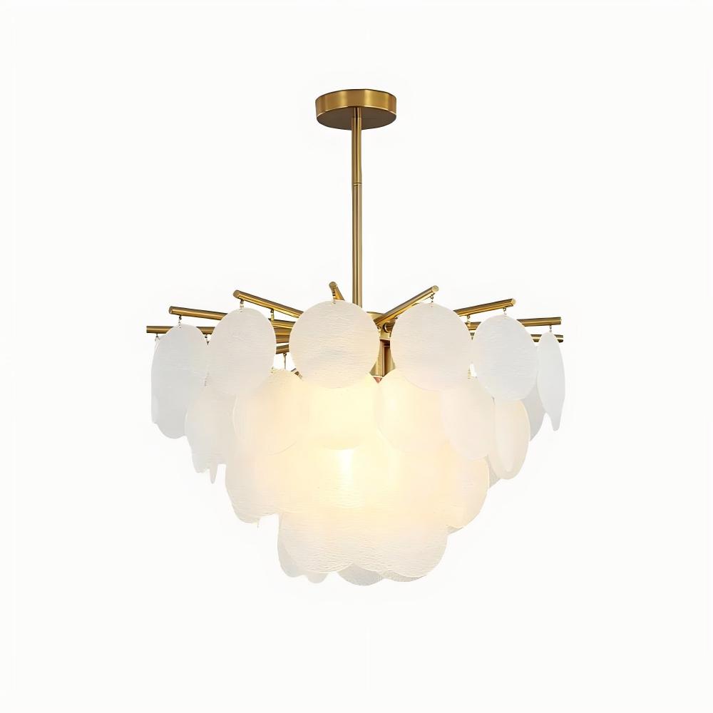 Marilyn Gorgeous Nordic Metal Glass Chandelier Bathroom Living Room