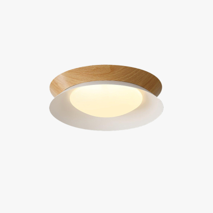 Muto Modern Round Metal Acrylic Ceiling Light Bedroom