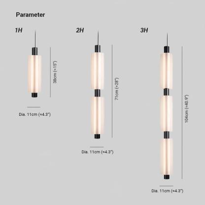 Byers Chic Square Metal Acrylic Pendant Light Bedroom Living Room