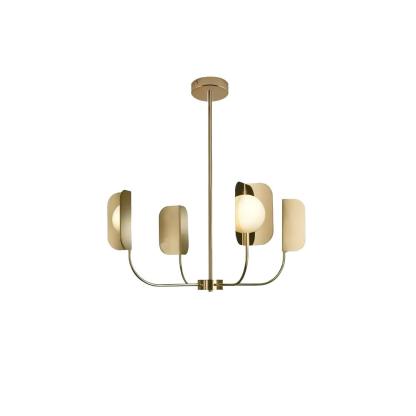Valentina Gorgeous Metal Acrylic Chandelier Living Room Dining Room