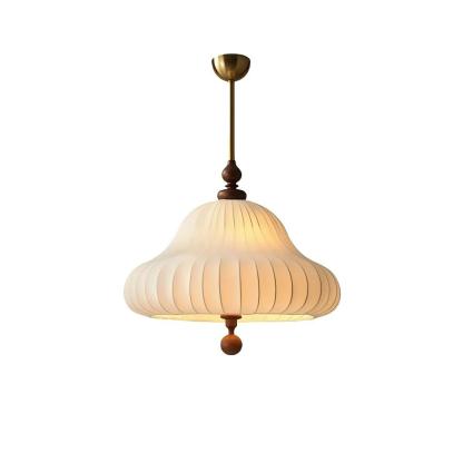 Ozawa Elegant Bloom Fabric Wood Pendant Light Kitchen Bedroom