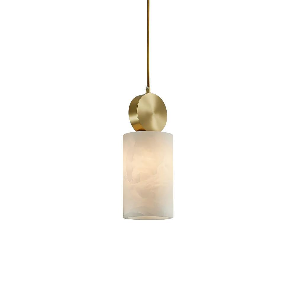 Jade Classical Vintage Alabaster Pendant Light Dining Room Bedroom