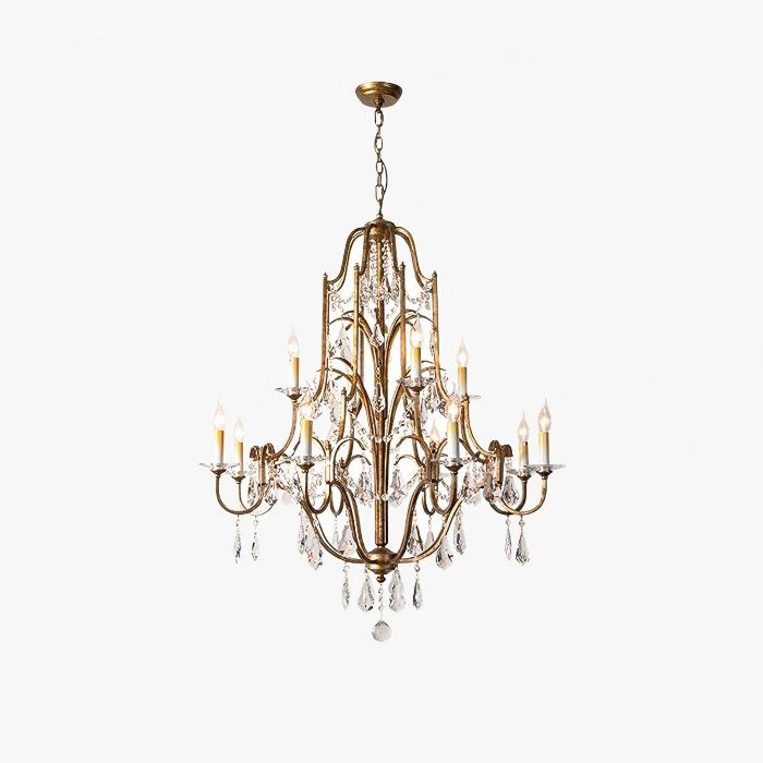 Marilyn Gorgeous Special Crystal Metal Chandelier Dining Room Living Room
