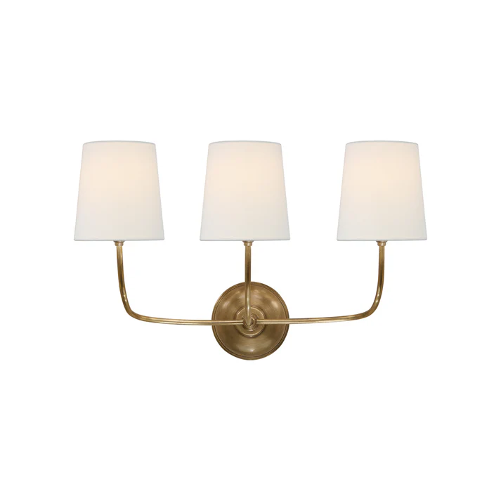 Alessio Vintage Classical Metal Fabric Wall Light Shades Bathroom Bedroom