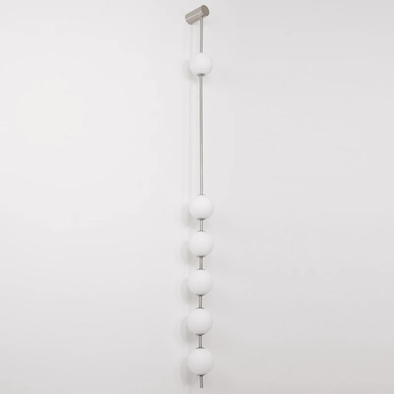 Edge Minimalism Metal Glass Wall Lamp Bedroom Living Room