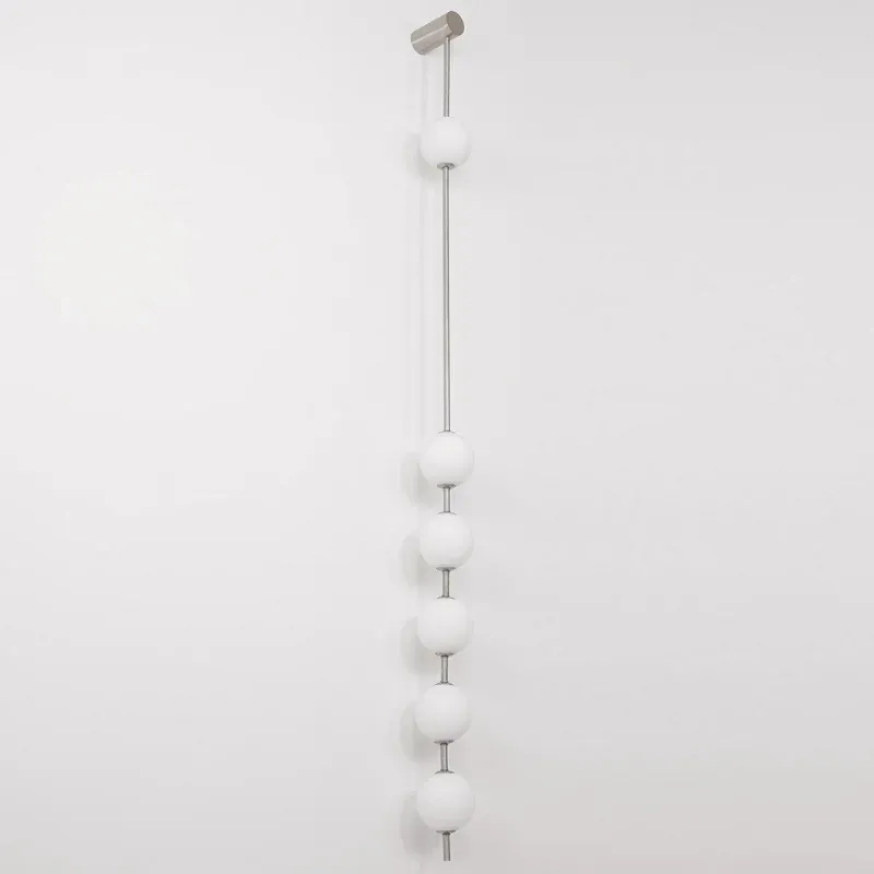 Edge Minimalism Metal Glass Wall Lamp Bedroom Living Room