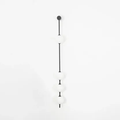 Edge Minimalism Metal Glass Wall Lamp Bedroom Living Room